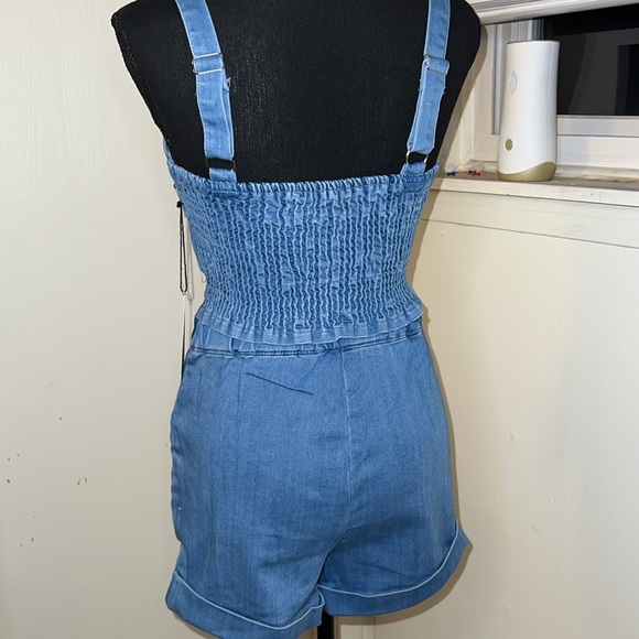Two piece denim short set - Picture 3 of 3